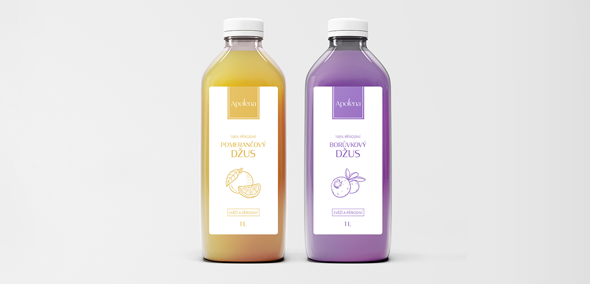 Juice Bottle Mockup